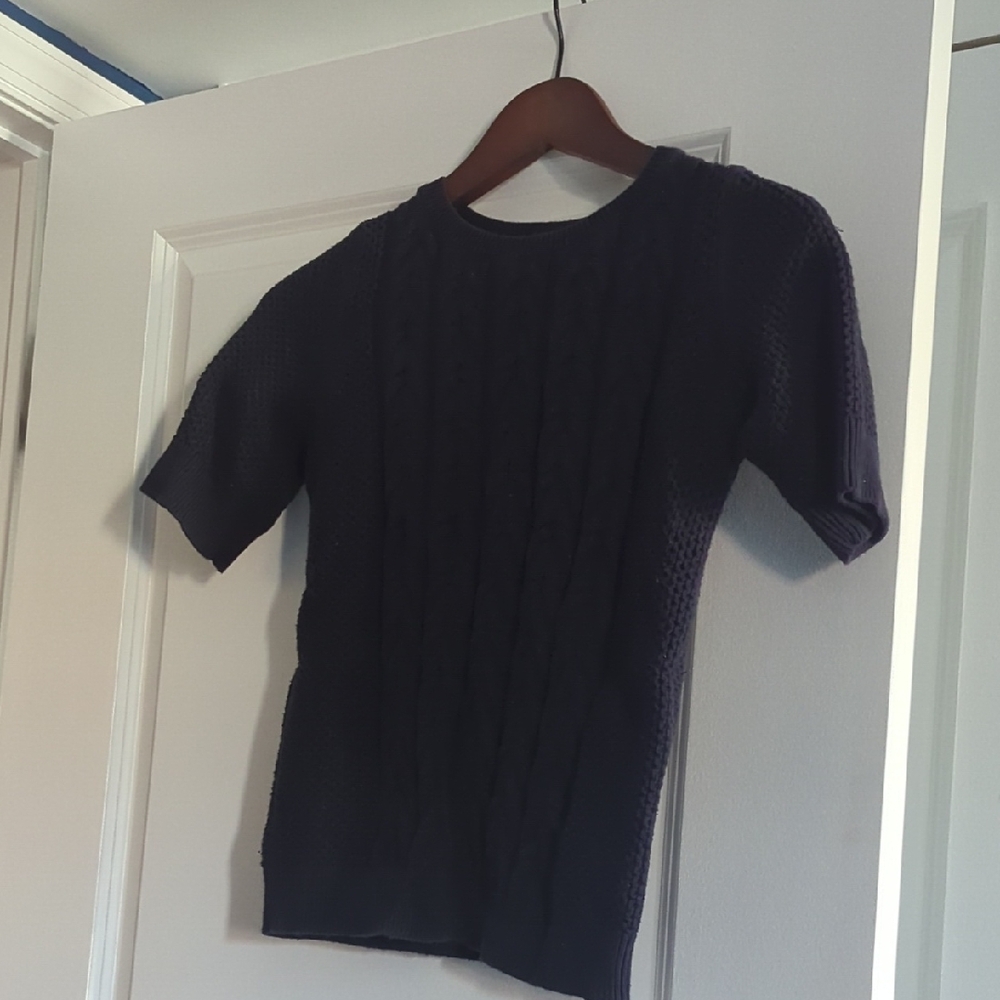 Ann Taylor Men's Deep Blue Crewneck Sweater